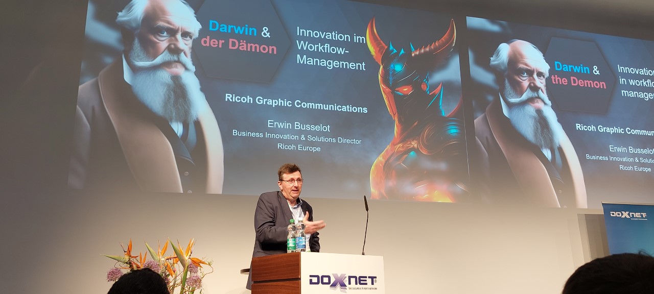 Erwin Busselot presenting at Doxnet